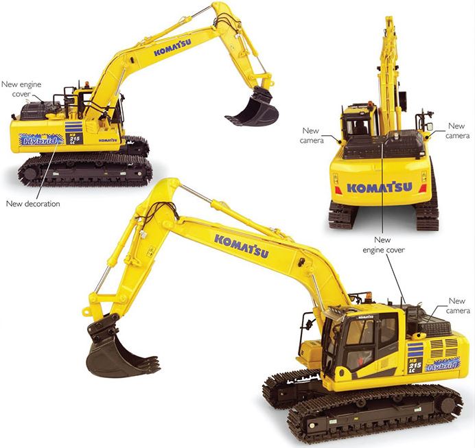 Komatsu HB215 LC-3 Hybrid